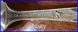 Rare Sterling Silver Spoon, North Pole Expedition, Dr. Nansen, Gorham Co