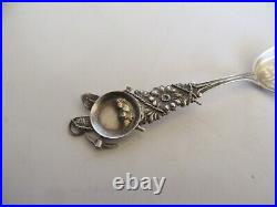 Rare Sumpter Oregon Sterling Silver Gold Miner's Souvenir Spoon