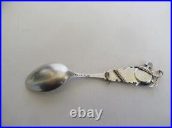 Rare Sumpter Oregon Sterling Silver Gold Miner's Souvenir Spoon