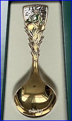 Robbe & Berking The Frog Prince sterling silver annual spoon, 2012