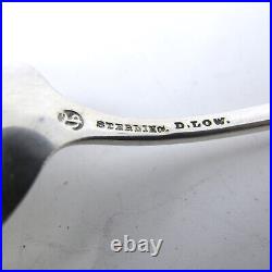 SALEM WITCH by DURGIN Daniel Low Sterling Silver Souvenir Teaspoon Spoon 5 3/4