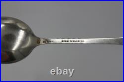 Set of 6 Howard Sterling Silver Etruscan Homeric Medallion Souvenir Spoons c1880