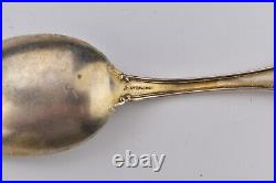 Shriners AAONMS Enamel Sterling Silver Souvenir Spoon Hella