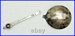 Solid Swedish Silver Laplander Cherub Spoon with Hall Marks