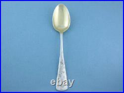Sterling DURGIN Souvenir 5 7/8 Spoon SALEM WITCH Halloween with gold washed bowl