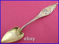 Sterling DURGIN Souvenir Spoon DAR Daughters of the American Revolution withnumber