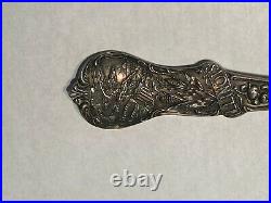 Sterling GORHAM Souvenir Spoon CHICAGO 1832 Fort Dearborn POST OFFICE LOT WOW