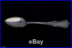 Sterling Silver Enamel Spoon Watermellon Americana Atlanta 6 1895