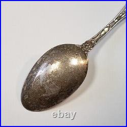 Sterling Silver Engraved Spoon Residence of O P Wright Knoxville Iowa FL0671