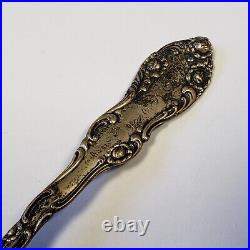 Sterling Silver Souvenir Spoon 1903 McKees Rocks PA Hand Engraved FL0740