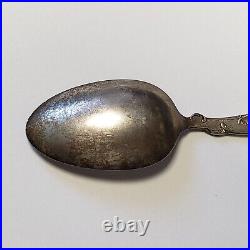 Sterling Silver Souvenir Spoon Atlantic City New Jersey Engraved FL0267