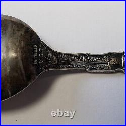 Sterling Silver Souvenir Spoon Cambridge Springs PA Engraved SKU-FL0631