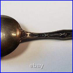 Sterling Silver Souvenir Spoon Canon City Colorado Hand Engraved FL0574