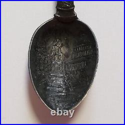 Sterling Silver Souvenir Spoon Civil War 1861 Washington DC SKU-FL0442