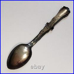 Sterling Silver Souvenir Spoon Civil War 1861 Washington DC SKU-FL0442