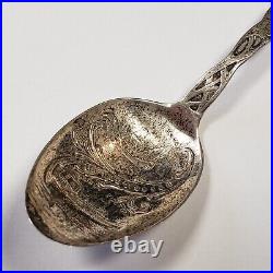 Sterling Silver Souvenir Spoon Half Moon on the Hudson SKU-FL0609