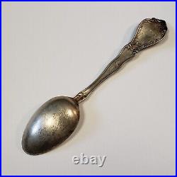 Sterling Silver Souvenir Spoon Jellico Tennessee Hand Engraved SKU-FL0274