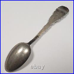 Sterling Silver Souvenir Spoon LDS Temple Salt Lake Engraved Vintage FL1069