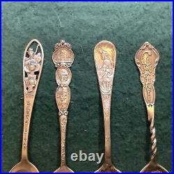 Sterling Silver Souvenir Spoon Lot