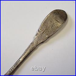Sterling Silver Souvenir Spoon Old Point Comfort Fort Monroe Virginia FL0469