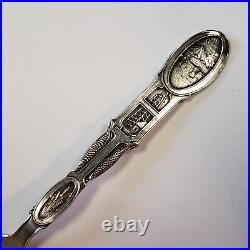 Sterling Silver Souvenir Spoon South High School Youngstown Ohio FL0312