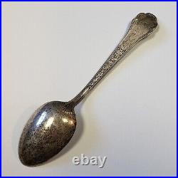 Sterling Silver Souvenir Spoon St Augustine Florida FL0554
