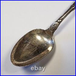Sterling Silver Souvenir Spoon Troy Hand Engraved MILLIE SKU-FL0895