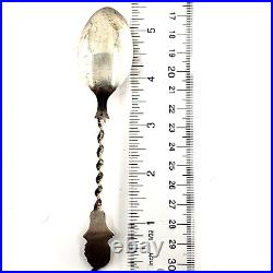 Sterling Silver Souvenir Spoon Vintage Albany New York NY State Capitol America