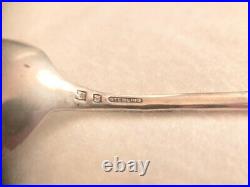 Sterling Silver Souvenir Spoons Wilmington, Ohio (set Of 5)