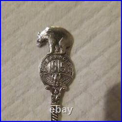 Sterling Silver Souvenir Teaspoon Collector Item From 1915