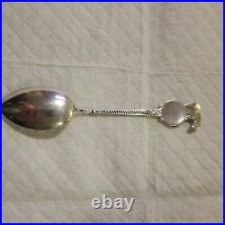 Sterling Silver Souvenir Teaspoon Collector Item From 1915