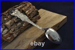 Sterling silver Souvenir spoon COLUMBIAN EXPEDITION 1893 CHICAGO WORLD'S FAIR