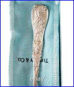 TIFFANY New York Statue of Liberty Sterling Souvenir SPOON with Storage Bag