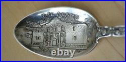 The Alamo Texas Sterling Silver Souvenir Spoon