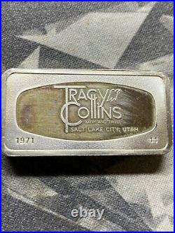 The Franklin Mint Solid Sterling Silver Bar Tracy Collins Salt Lake City Utah