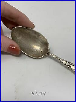 Tiffany & Co NY Statue of Liberty Sterling Silver Souvenir Spoon Rare