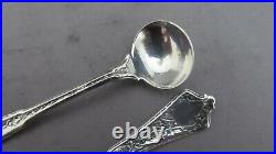 Tiffany & Co Persian Sterling Silver Pair Master Salt Spoons