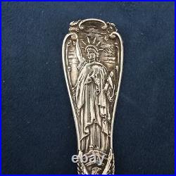 Tiffany & Co Sterling Silver Statue of Liberty Souvenir Spoon Free Shipping US