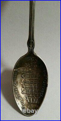 University Of Michigan Sterling Silver Spoon State Normal College Big House Old