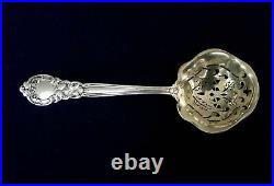 Very Rare PatternRoyal Oak 1902by Gorham Sterling Silver Large Sugar Sifter