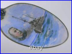 Very Rare Sterling & Enamel GORHAM Souvenir Spoon BATTLE OF MANILA BAY 1898
