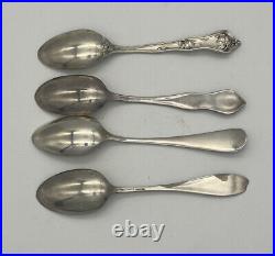 Vintage 1892 Ship Spoon Columbian Princes Victoria Maine Sterling Silver Spoons