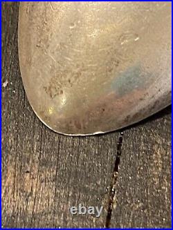 Vintage Antique Sterling Silver Biliken Good Luck Charm Slu Spoon