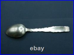 Vintage CALIFORNIA Sterling Silver Souvenir Spoon San Gabriel Mission California