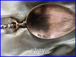 Vintage Demitasse 800 Silver sterling coffee Spoons Set souvenir antique Venice