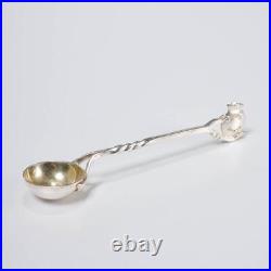 Vintage Dudik Swed Israel SD 925 Sterling Silver Spoon, 30 Grams, 4l
