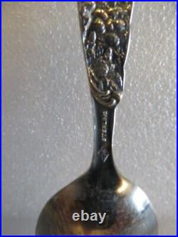 Vintage Naked Lady Mt. Clemens Souvenir 5 1/2 Sterling Silver Spoon 24grams