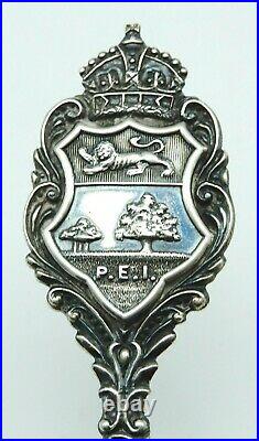 Vintage PEI Sterling Silver Souvenir Spoon PROV. BLDG. CHARLOTTETOWN