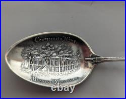 Vintage Sterling Silver Civil War Commemorative Mississippi Rifle Spoon