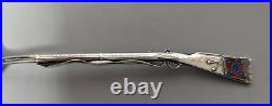 Vintage Sterling Silver Civil War Commemorative Mississippi Rifle Spoon